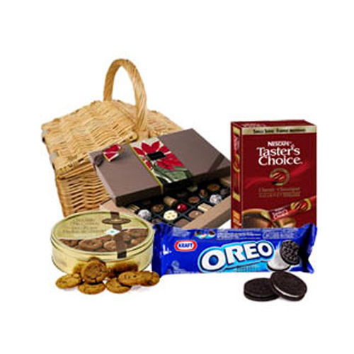 Invitation to Savor Chocolate Gift Basket