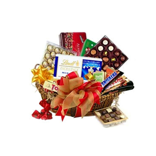 Expression of Chocolaty Love Gift Basket