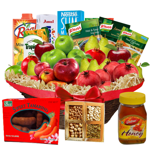 Healthy and Tasty Gift Basket